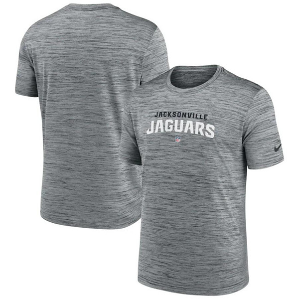 Men's Jacksonville Jaguars Gray Velocity Performance T-Shirt